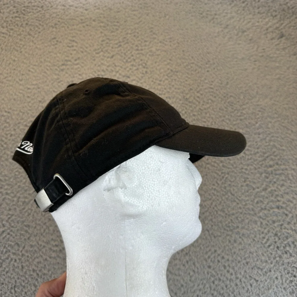 Portland Trail Blazers Strap Back Dad Hat Adjustable Cap Mitchell And Ness Black